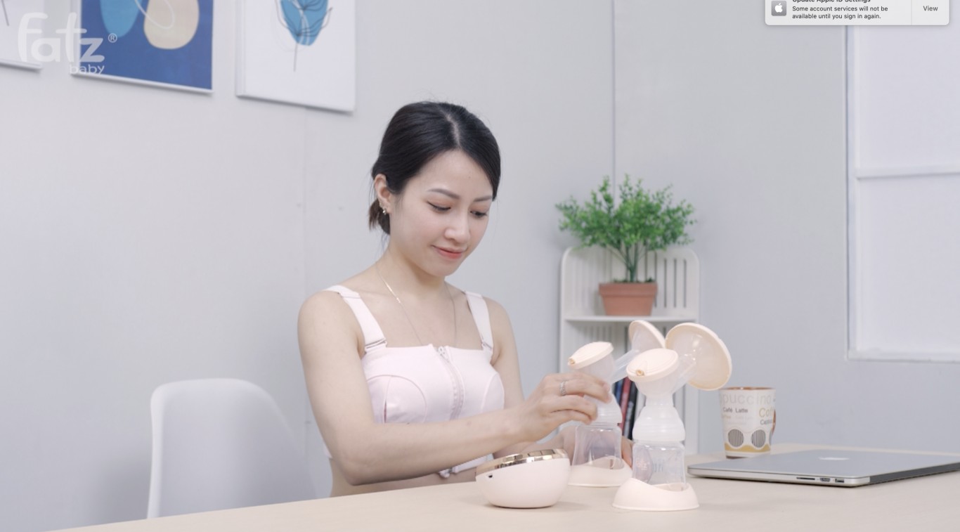 Máy hút sữa điện đôi Resonance 1 Fatzbaby FB1171VN